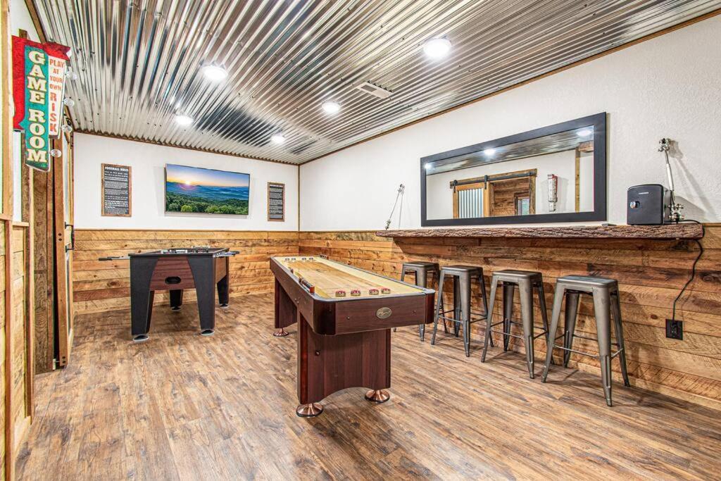 Cherry Log Summit Cabin By Bk Stays - Family Friendly - Playground - Game Room - Jacuzzi - Amazing Mountain Views Exterior photo